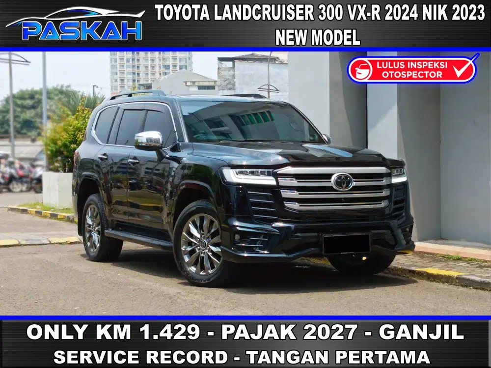 KM=1400-SAJA LAND CRUISER 300 VXR 2024 NIK 2023 LAND CRUISER VXR 300