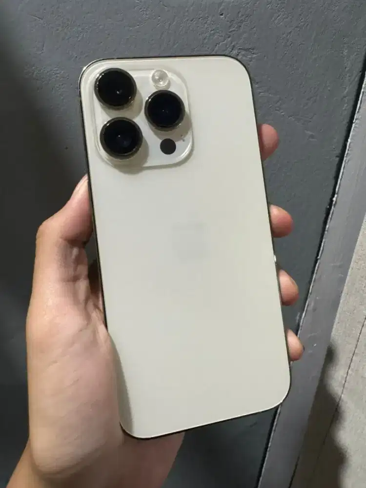 iphone 14 Pro 256gb Gold Ex Ibox Fullset Ori Nominus