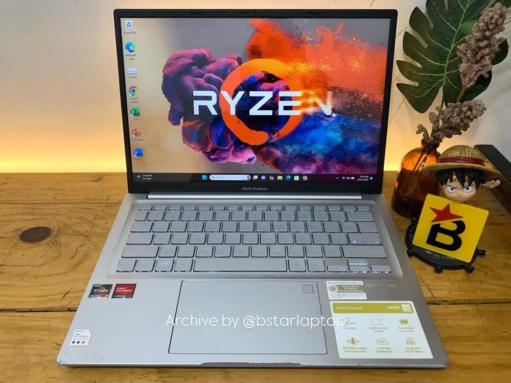 Laptop Hight Perform Asus Vivobook M1405YA Ryzen 7 7730U RAM 16 / 512