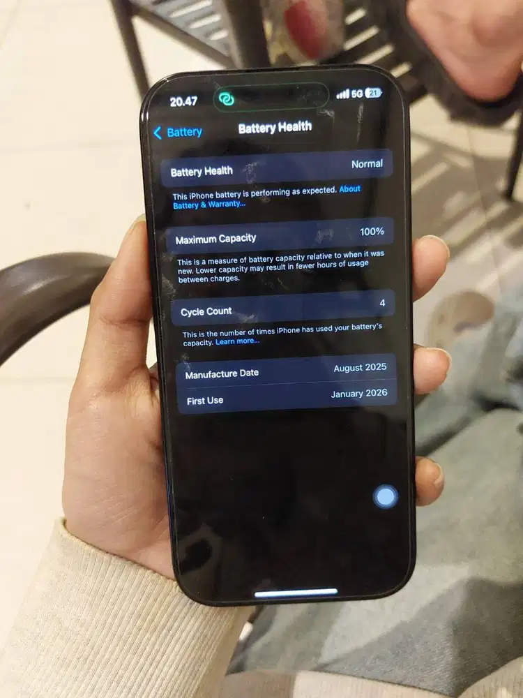 IPHONE 16 PRO 128 GB EX IBOX (SEMINGGU PEMAKAIAN)