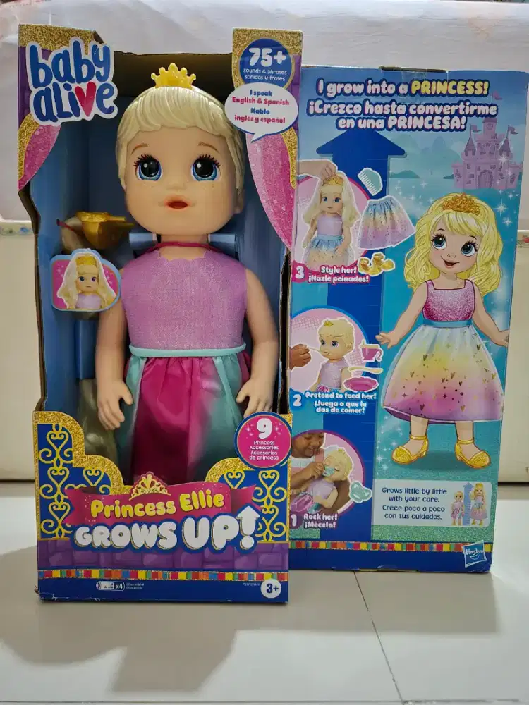 Boneka baby alive princess ellie