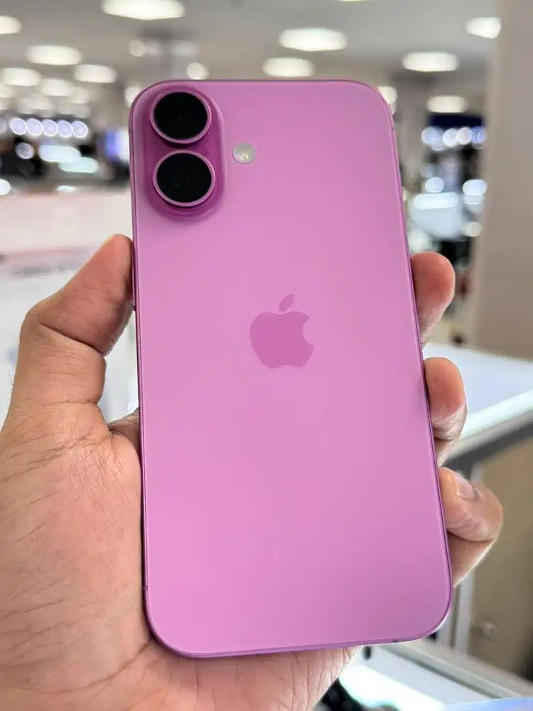 iPhone 16 128gb Pink Resmi iBox Fullset Mulus
