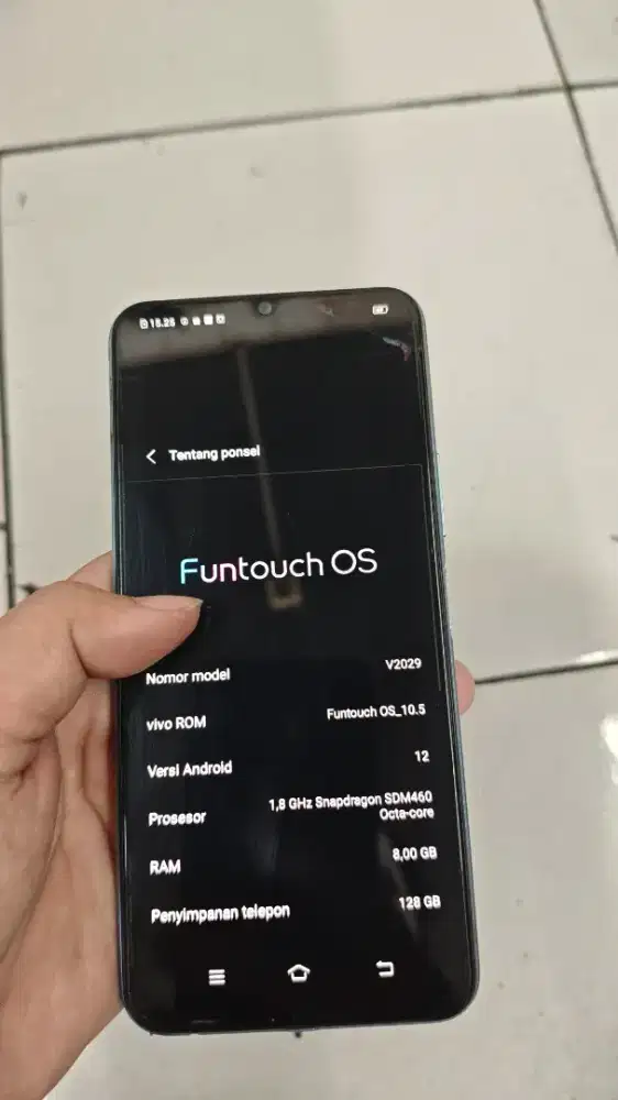 Jual Vivo y20s 8/128 biru