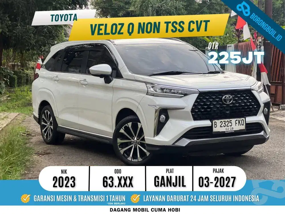 Toyota Veloz Q CVT 2023 Putih