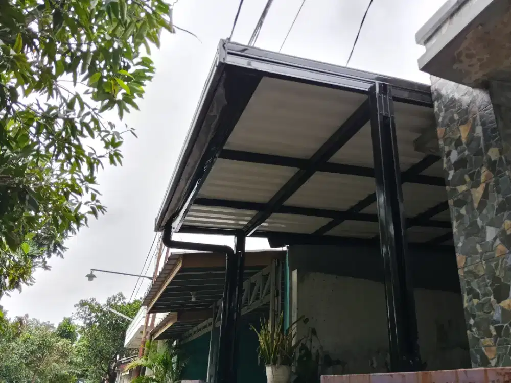 Kanopi baja ringan Atep alderon dabel