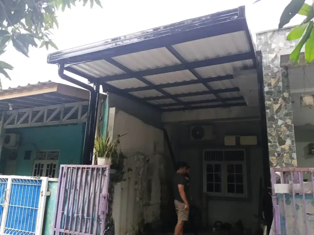 Kanopi baja ringan Atep alderon dabel