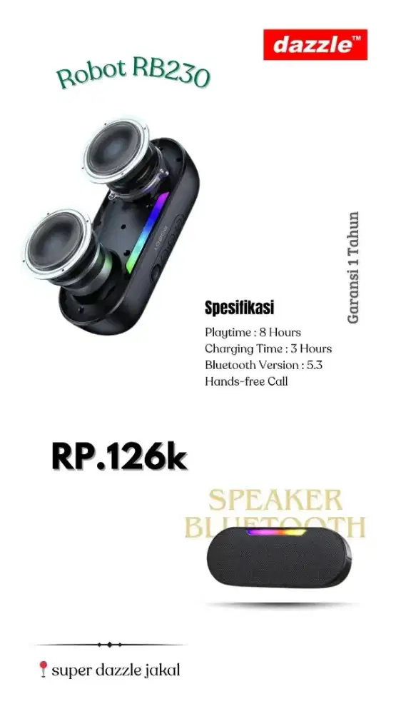 speaker robot rb230