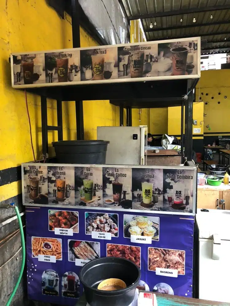 ROMBONG BESI JUALAN ES SACHETAN