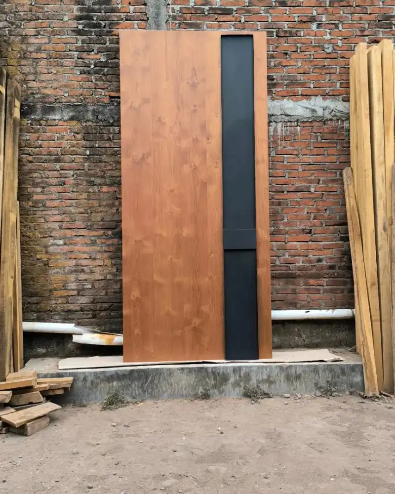 Pintu kayu, Pintu minimalis