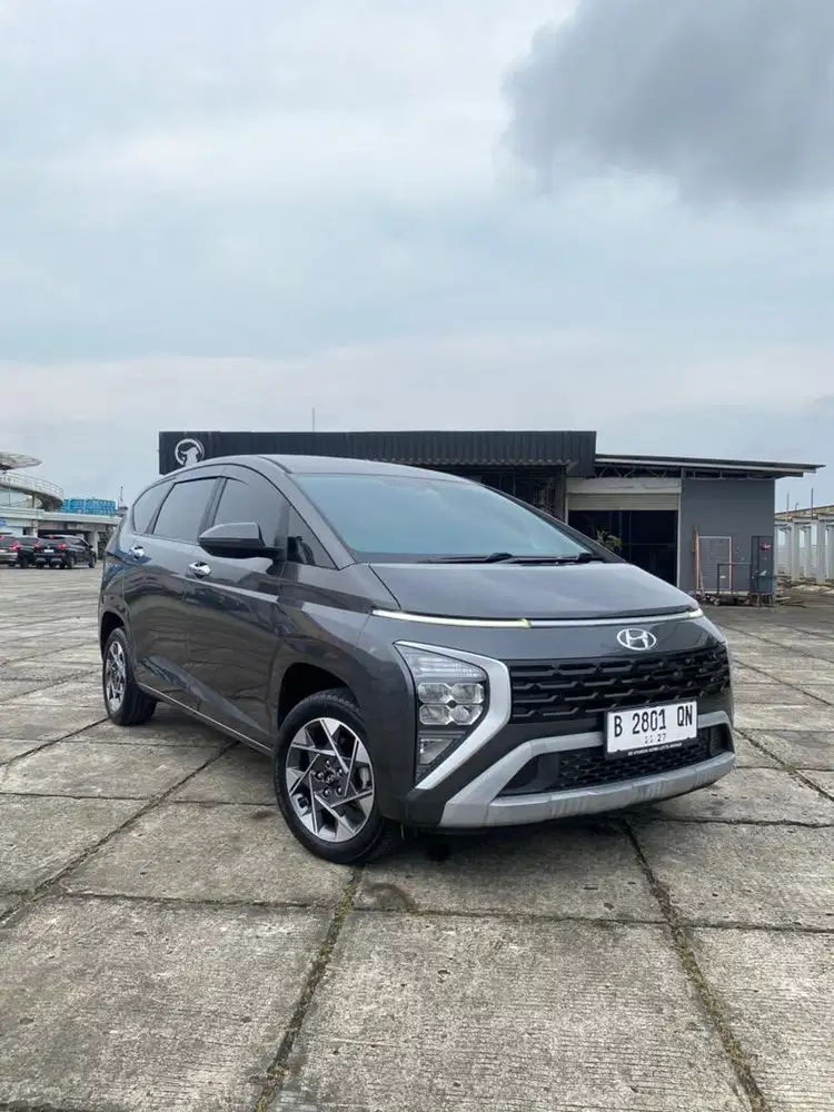 (Km 30ribuan full Ori) HYUNDAI STARGAZER PRIME IVT CAPTAIN SEAT 2022