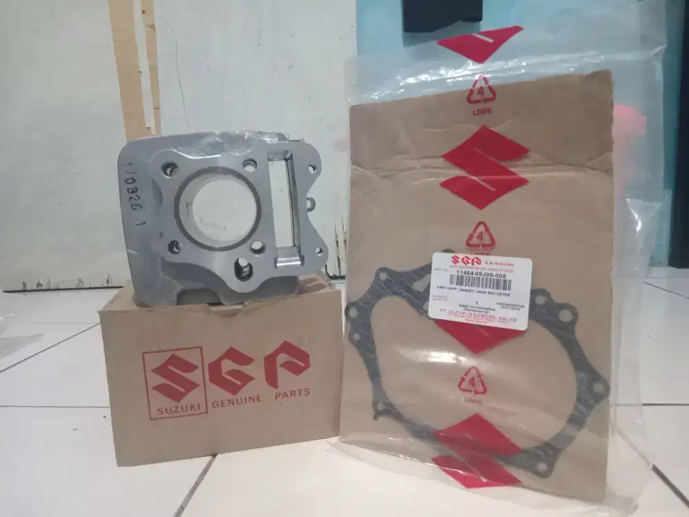 Blok Seher / Cylinder Block Suzuki Nex / Address Original SGP + Paking