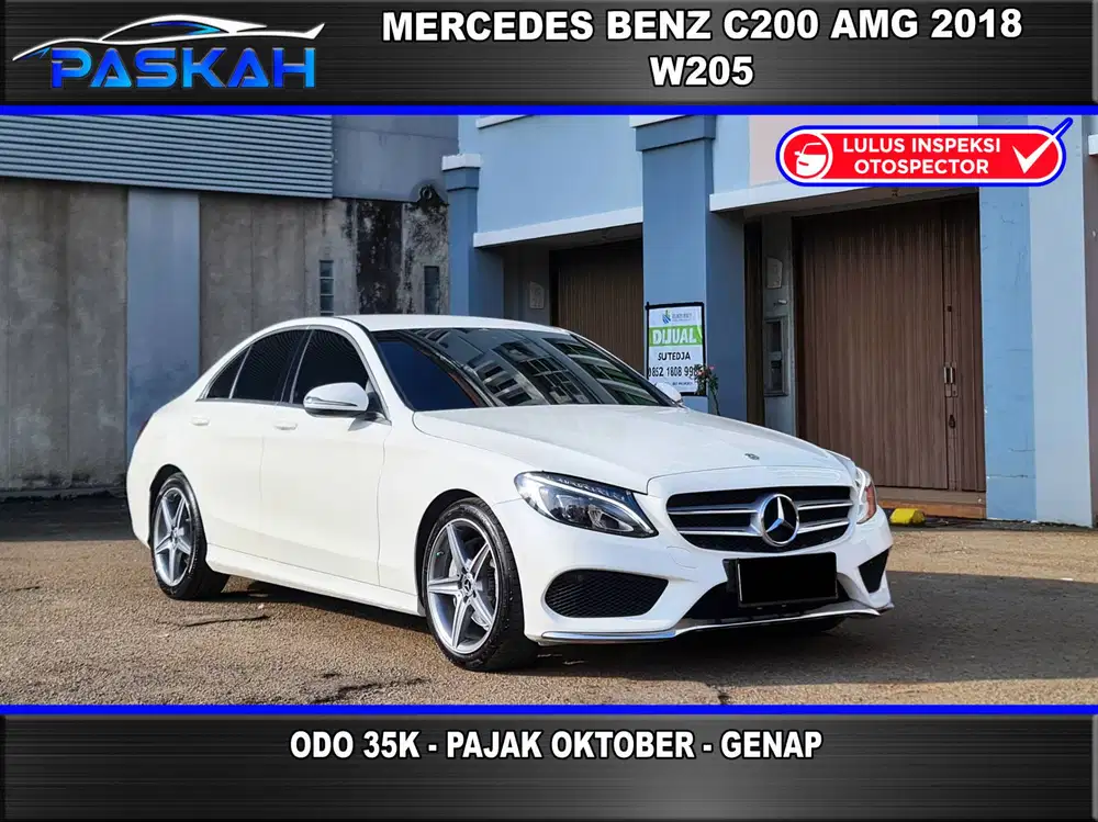 Mercedes Benz C 200 AMG 2018 Mercy C200 amg 2018 Bunga=5% TAX=OKTOBER