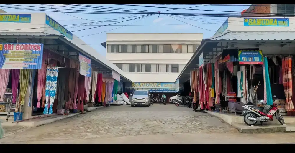 KIOS 2PINTU PARKIR LUAS