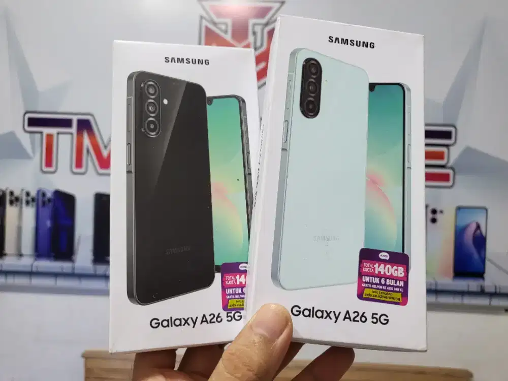 SAMSUNG A26 5G RAM 8/256GB LIKE NEW GARANSI RESMI INDONESIA
