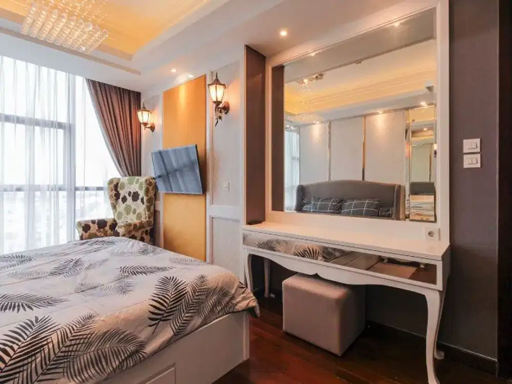 Diswewakan Apartemen Casagrande Residance 2 Kamar Murah Lengkap