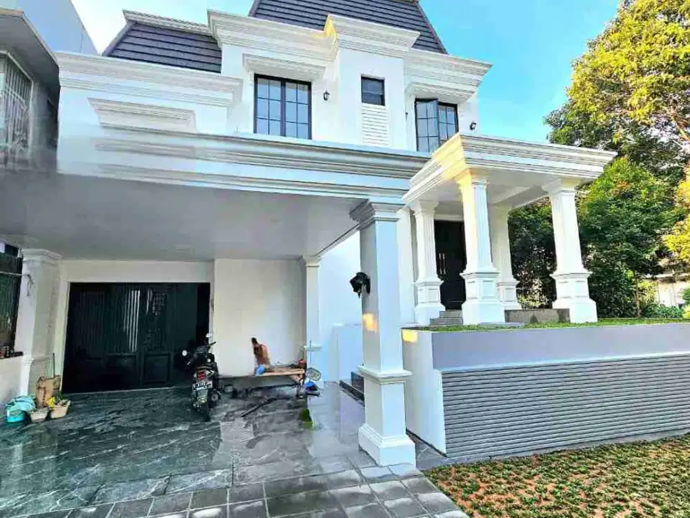 Rumah American Classic Siap Huni di Kebayoran Residence Bintaro Sektor 7