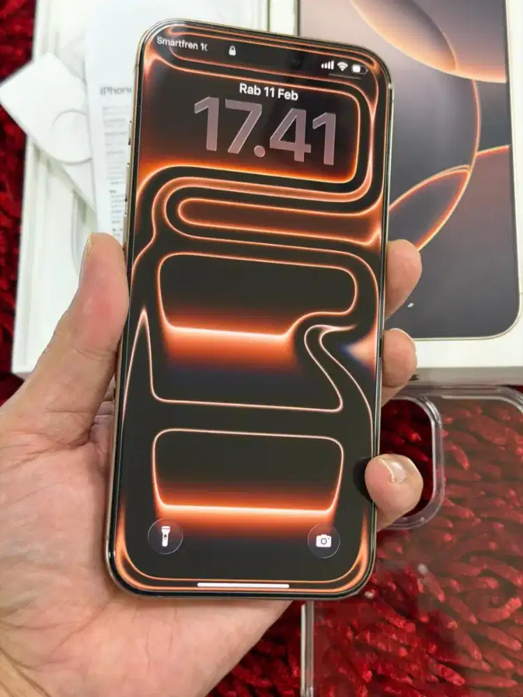 Iphone 16 Pro Max 256GB Inter Bea Cukai Fullset Ori Mulus Istimewa