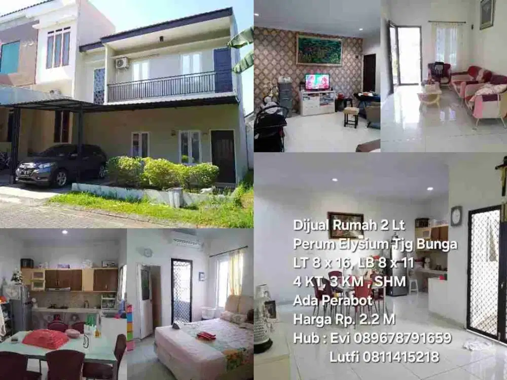 Dijual Rumah 2 lt di Cluster Espana Tjg. Bunga Makassar