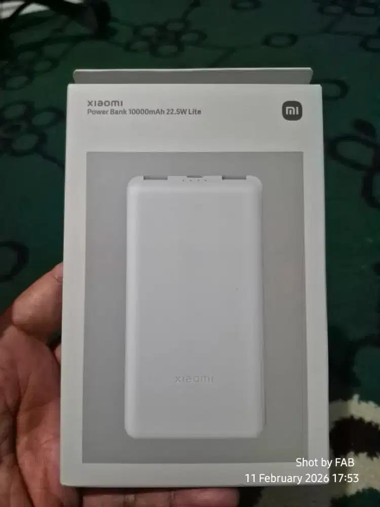 Power Bank Xiaomi 10000mAh 22.5w Lite Original sertified airplane