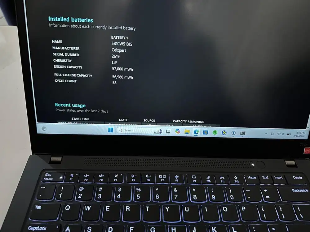 Laptop Lenovo Thinkpad T14s Ryzen 5 Gen 11 Ram 16/256