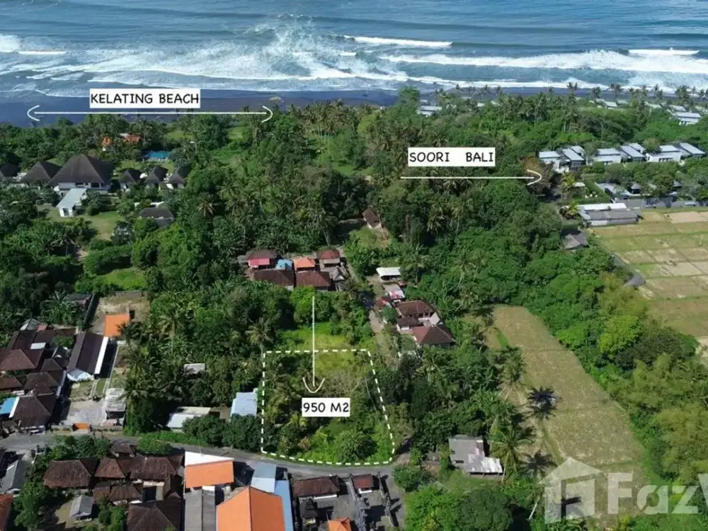 Land for sale in Kerambitan, Bali