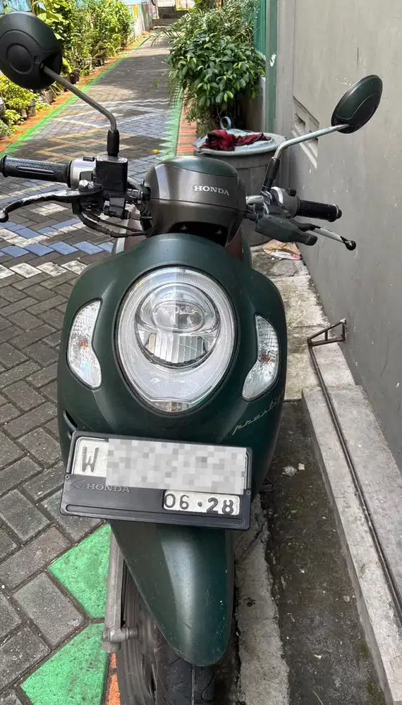 Scoopy prestige 2023 hijau doff