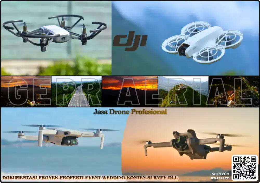 Drone Aerial Profesional - Terjangkau