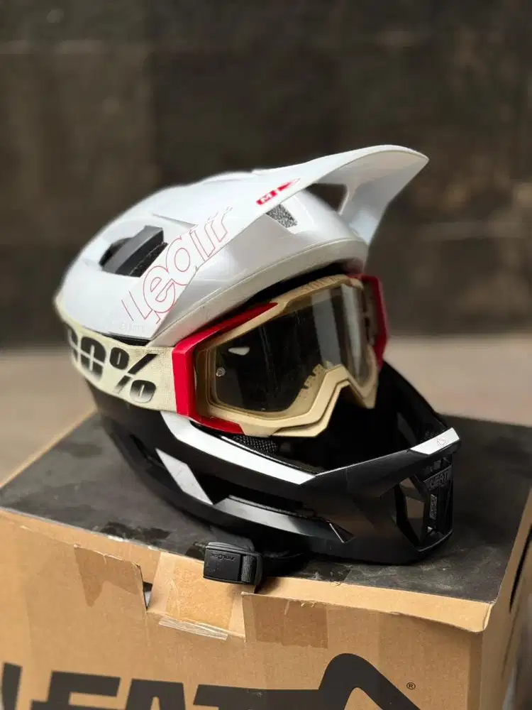 HELM LEATT 3.0 Enduro Downhill HELM Sepeda LEATT 3.0 ORI UK:adult M