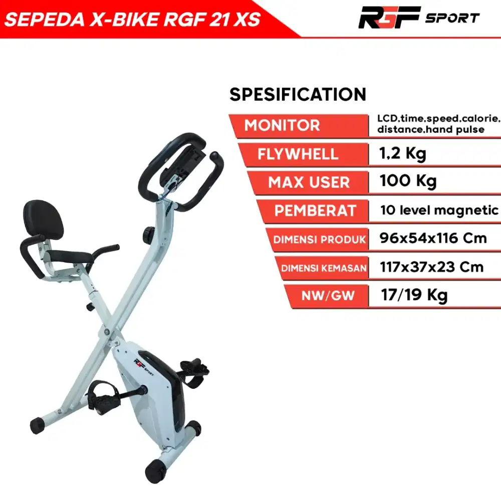 Sepeda statis Xbike21