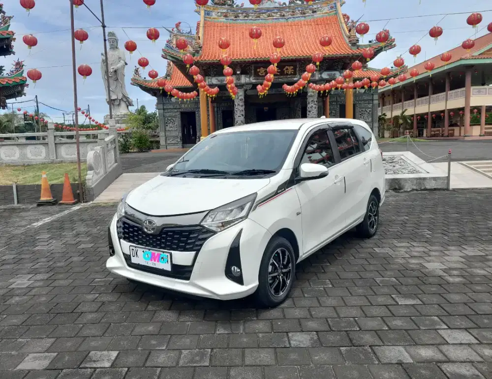 Km 20.000 Toyota Calya 1.2 G automatic 2023 asli bali gress