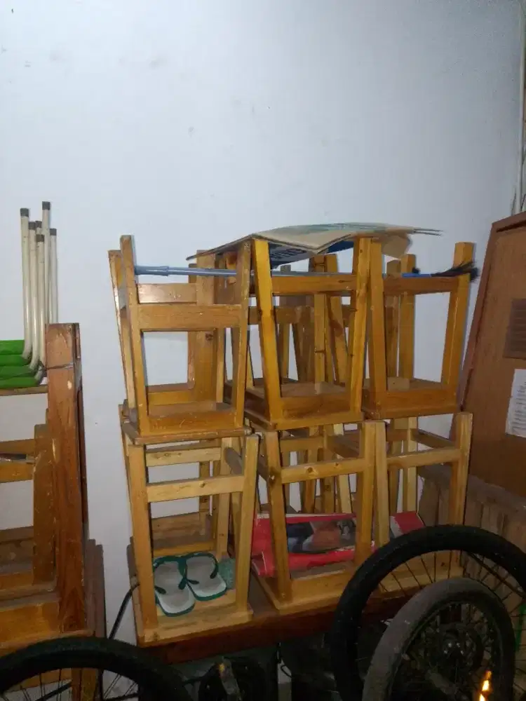 meja bakso komplit satu set