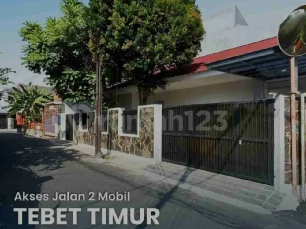 Dijual Rumah Bagus 1,5Lantai Siap Huni Akses 2 Mobil Tebet SHM