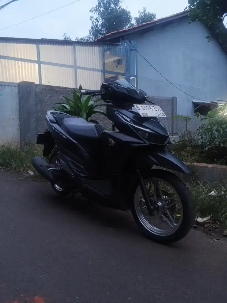 Vario led old 150 2017 look gahar karbon veleg titanium motor rawatan