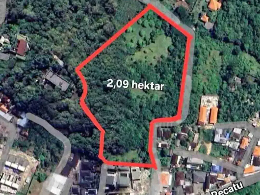 termurah!! 2 hektar tanah ungasan pecatu