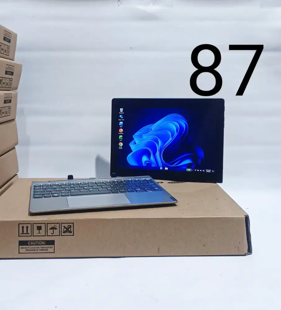 Touchscreen 2in1 Lenovo D330 Intel N4020 RAM 8GB SSD 128GB 5jam