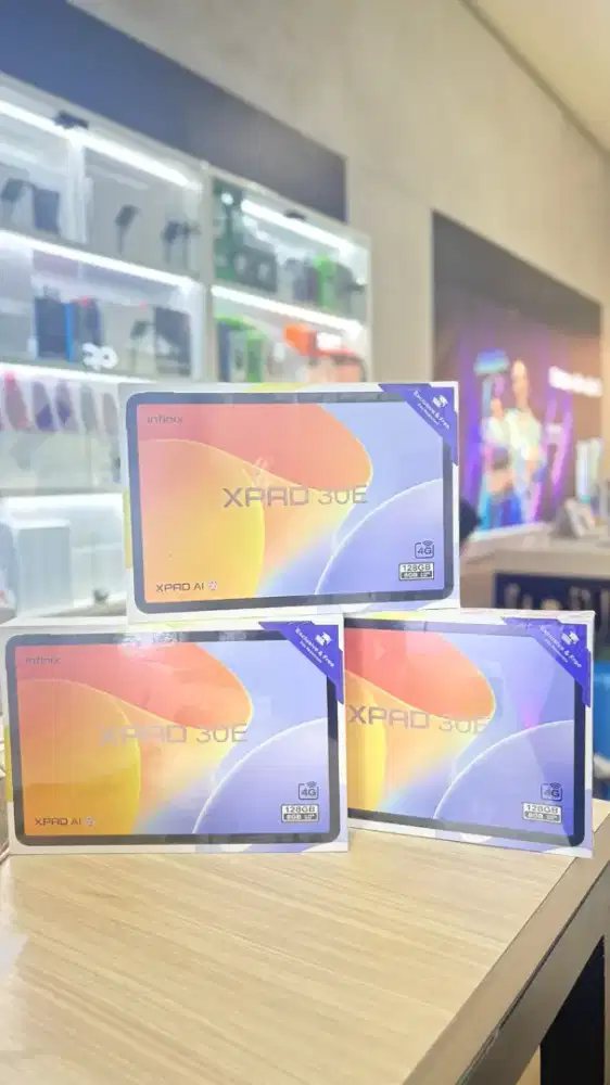 INFINIX XPAD 30E RAM 4+4/128GB BISA SEMUA KARTU GARANSI RESMI