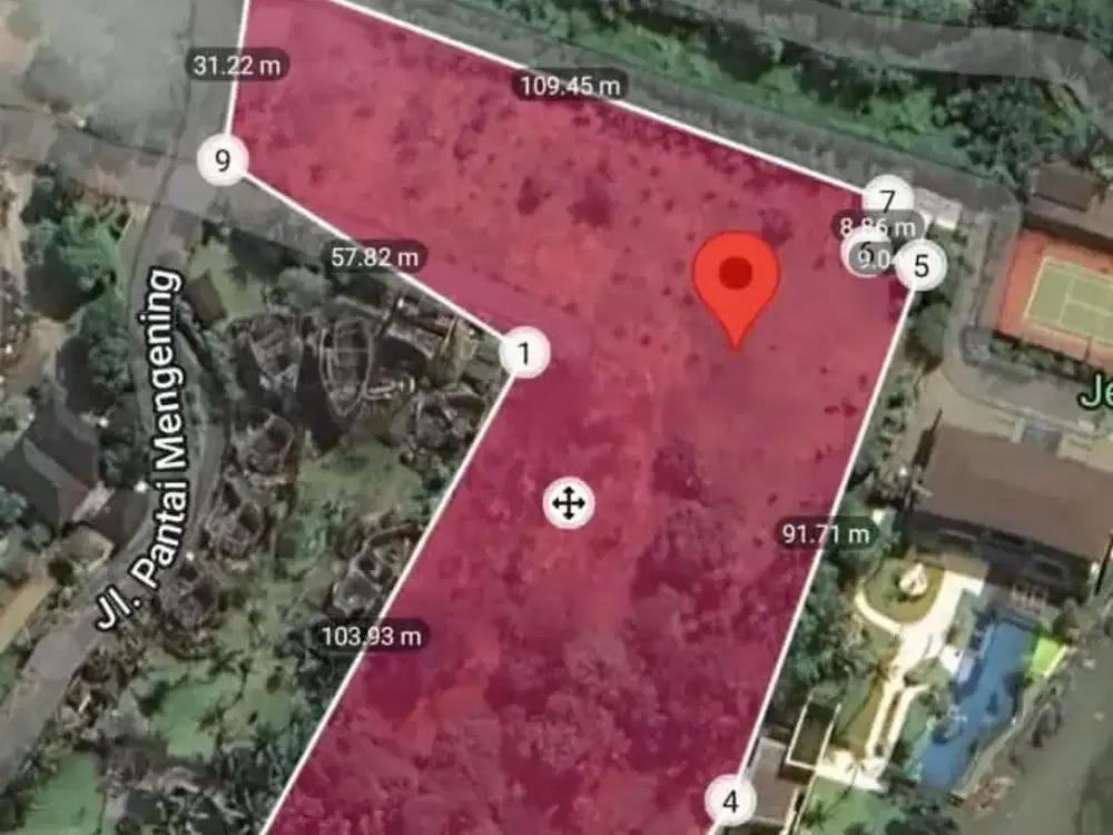 Land for sale in Cemagi, Bali