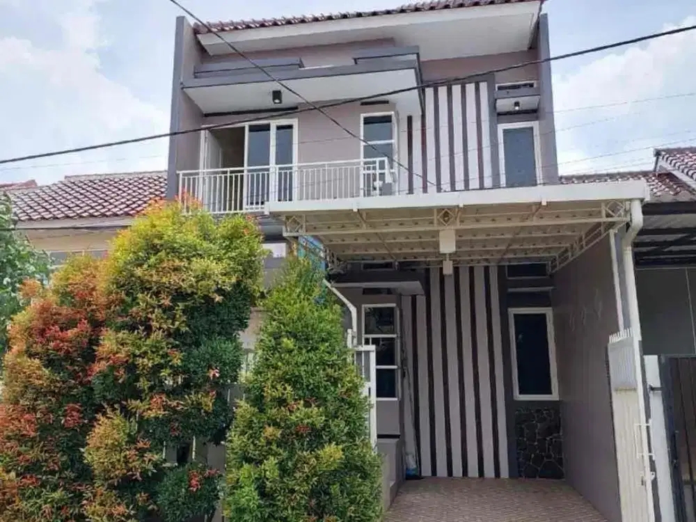 rumah full furnished modern minimalis murah 1 M pandanwangi blimbing malang