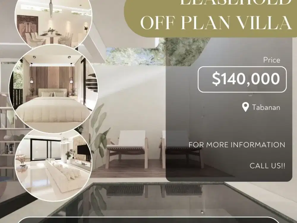 2 Bedroom Villa for sale in , Bali