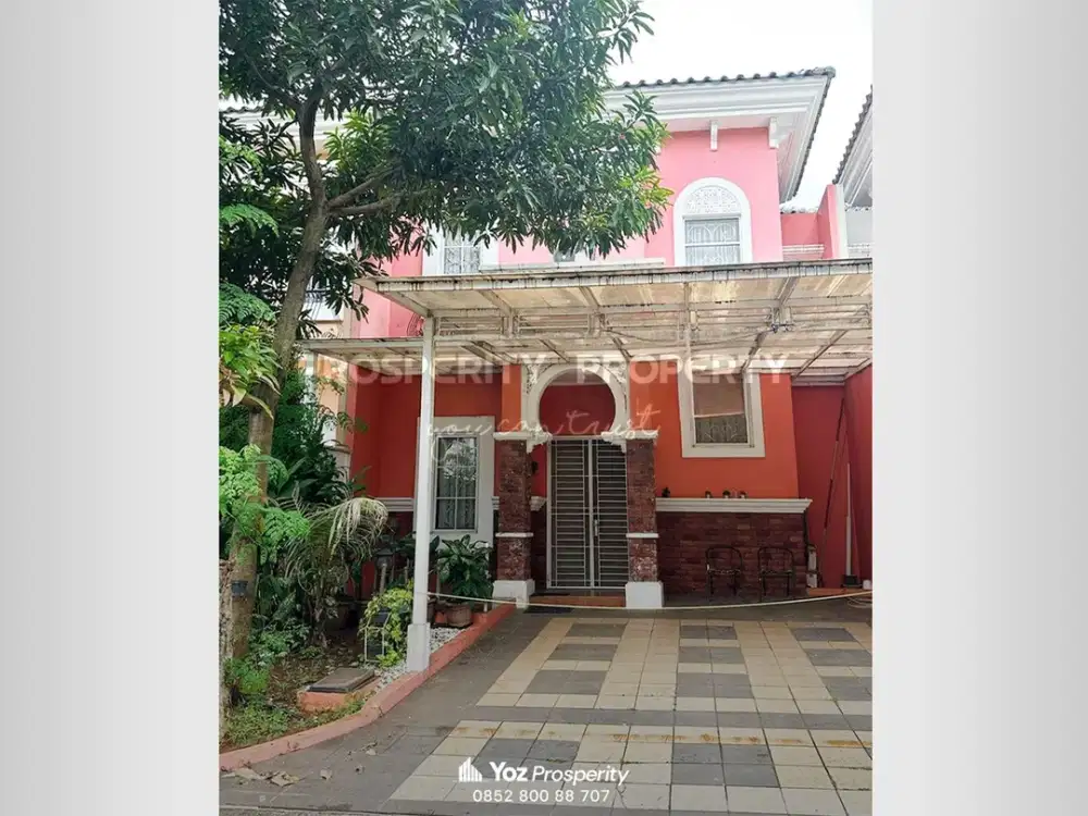 Termurah di Kelasnya Rumah di Cluster Alicante Paramount Gading Serpong Sudah Renovasi dan Semi Furnished