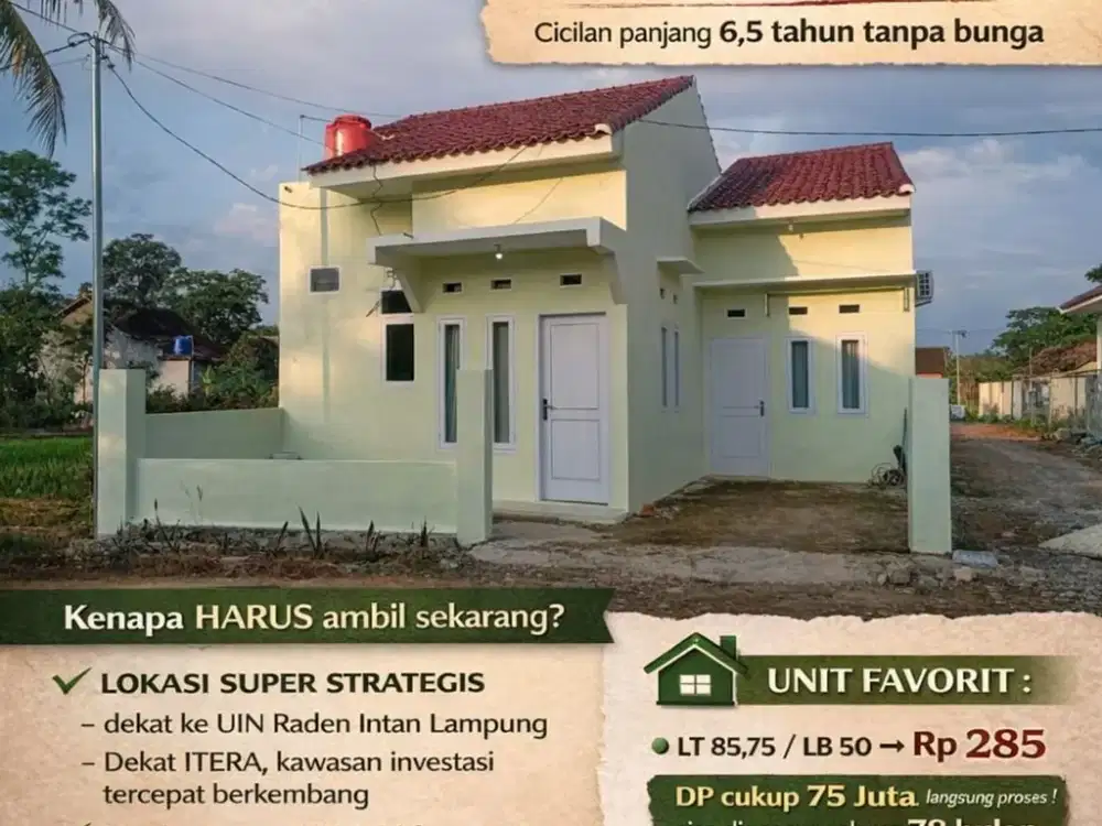 RuMmah Dekat Kampus UIN