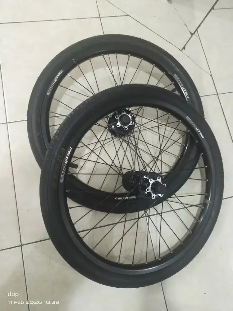wheelset/Roda Sepeda lipat R20