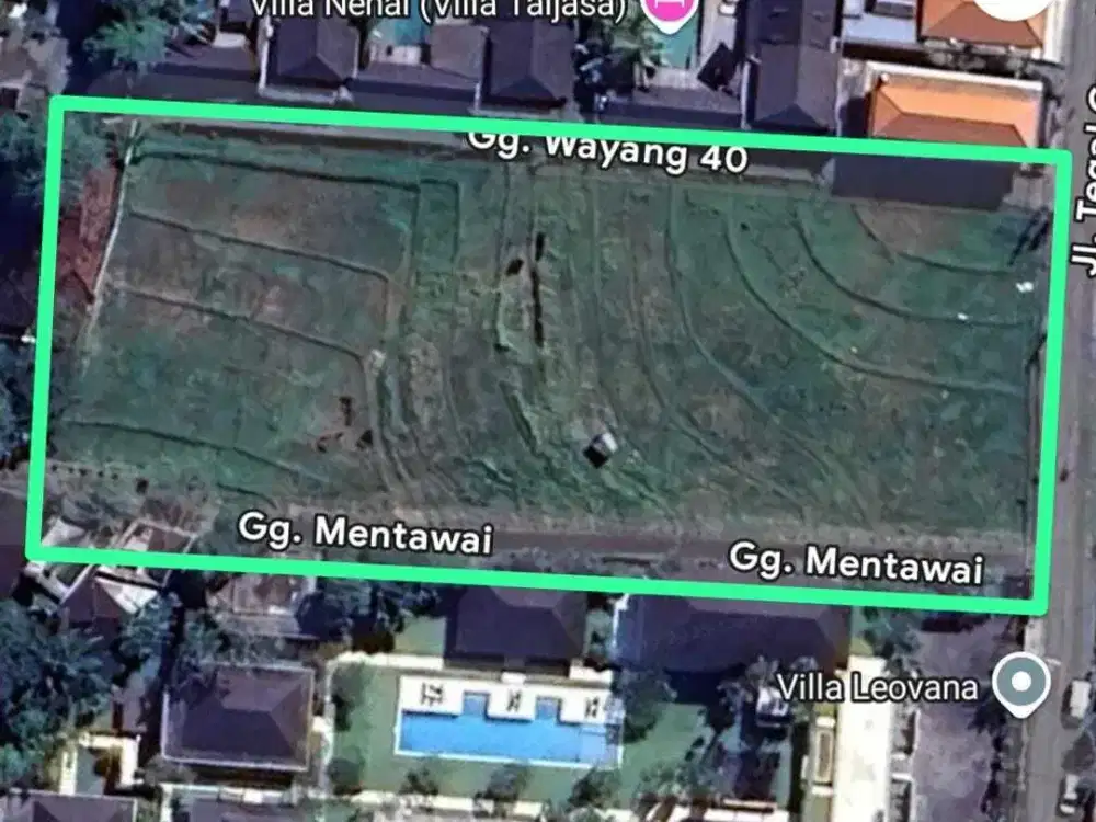 Land for sale in Kerobokan, Bali