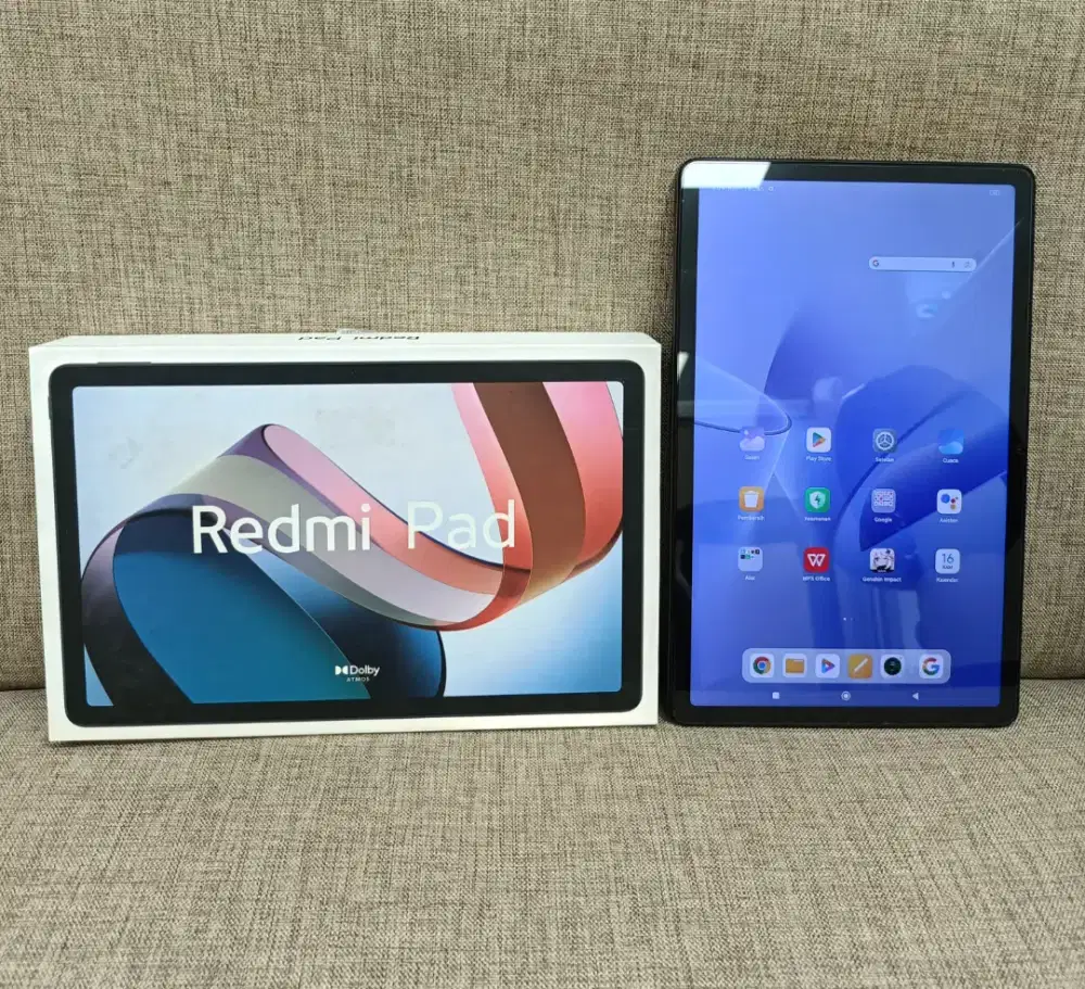 Redmi pad ram 6/128gb wifi lengkap