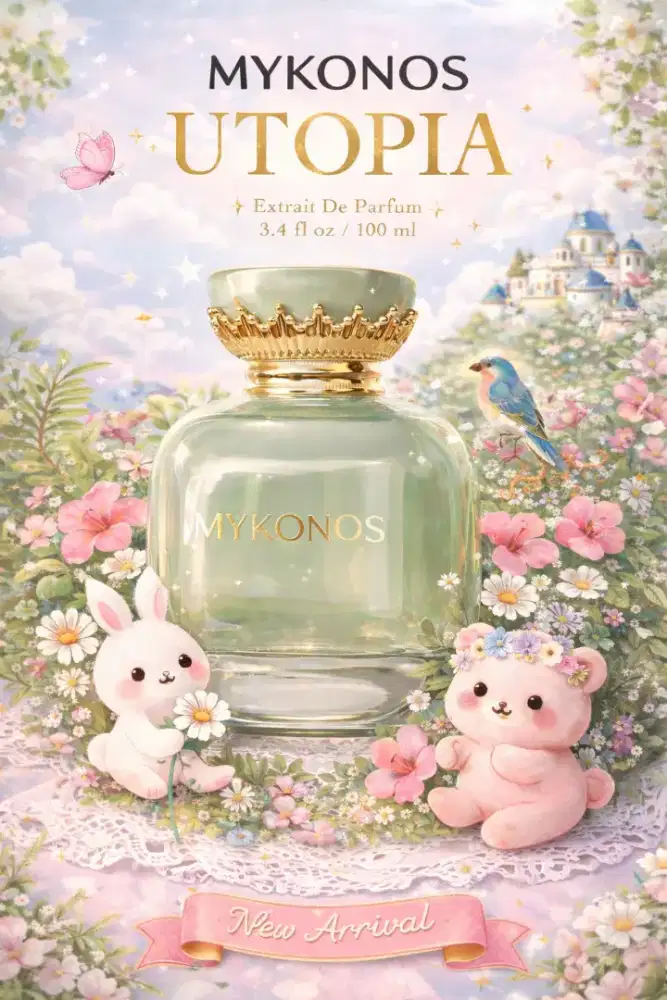 Parfum Mykonos Eutopia Original – Wangi Elegan & Tahan Lama