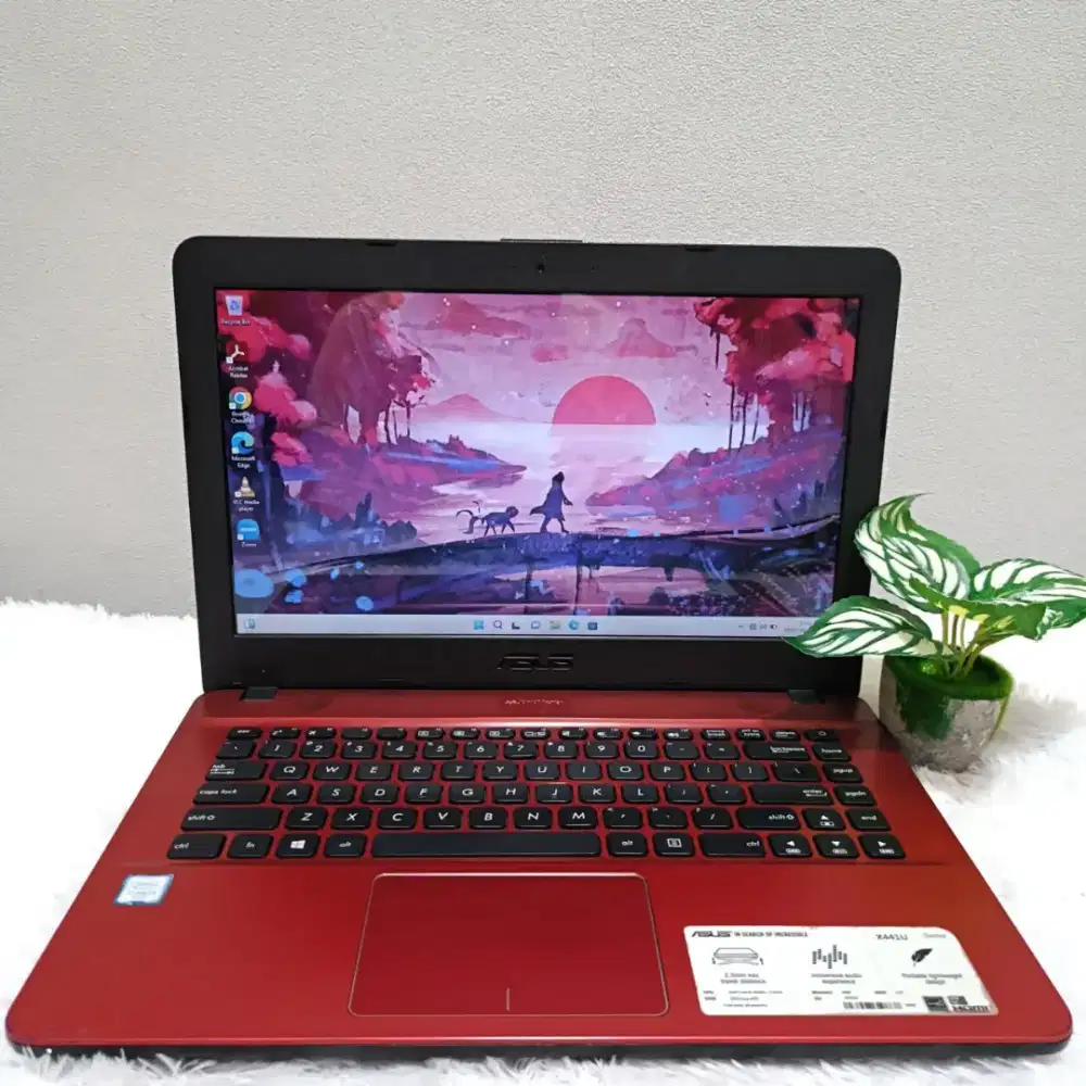 LAPTOP ASUS X441U INTEL CORE I3 6006U RAM 4GB SSD 256GB LAYAR 14.0 INC
