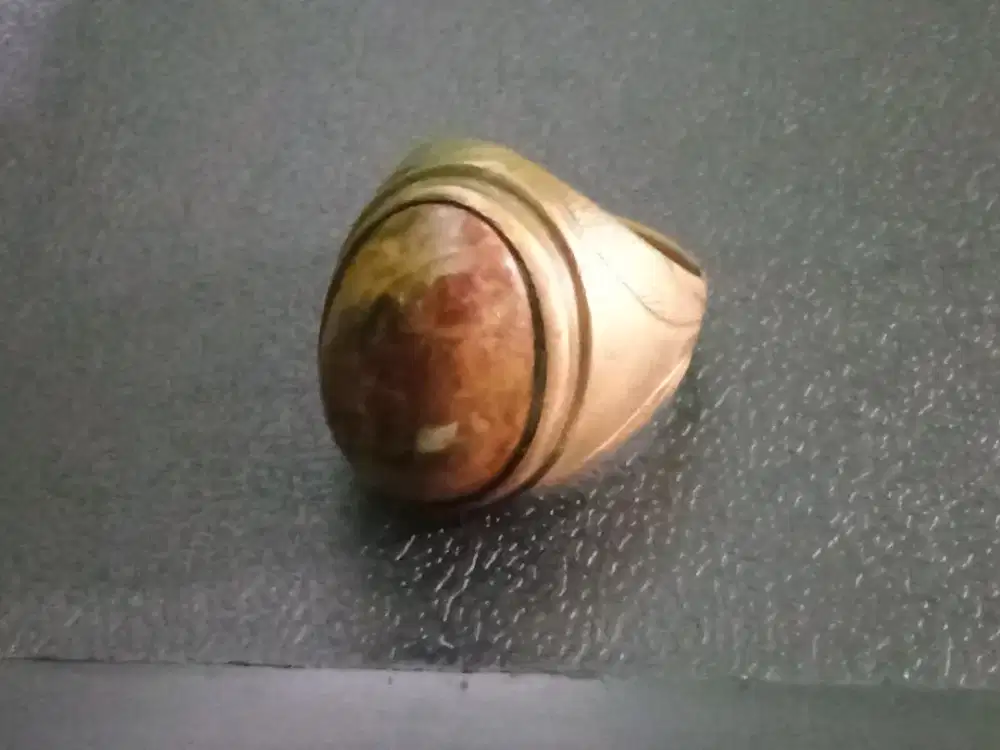 Di obral Cincin batu akik pemakaian sendiri