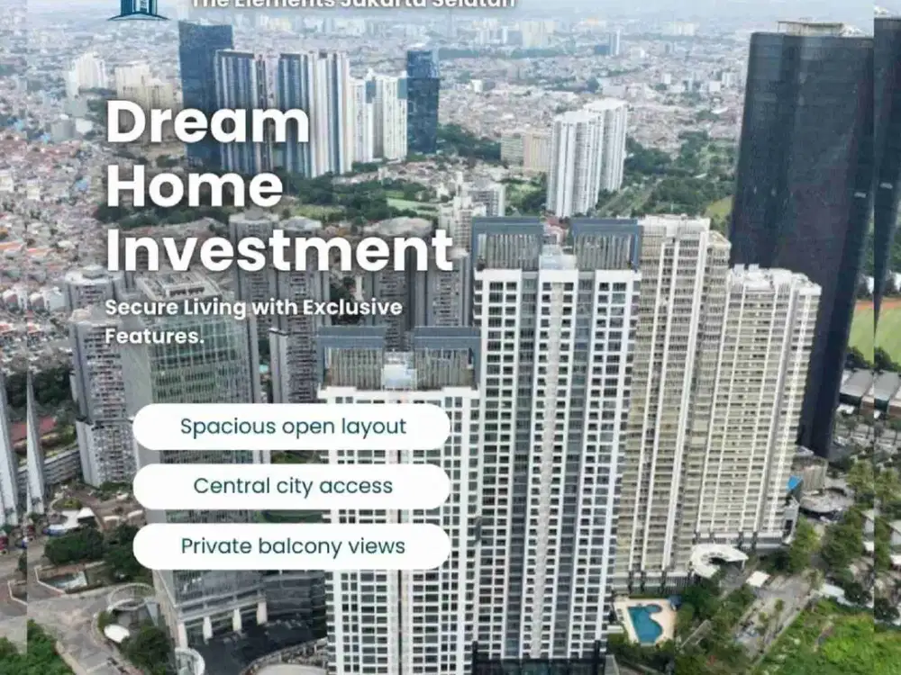 The Elements Apartemen Premium Di Jakarta Selatan Unit Baru Bisa Kpr