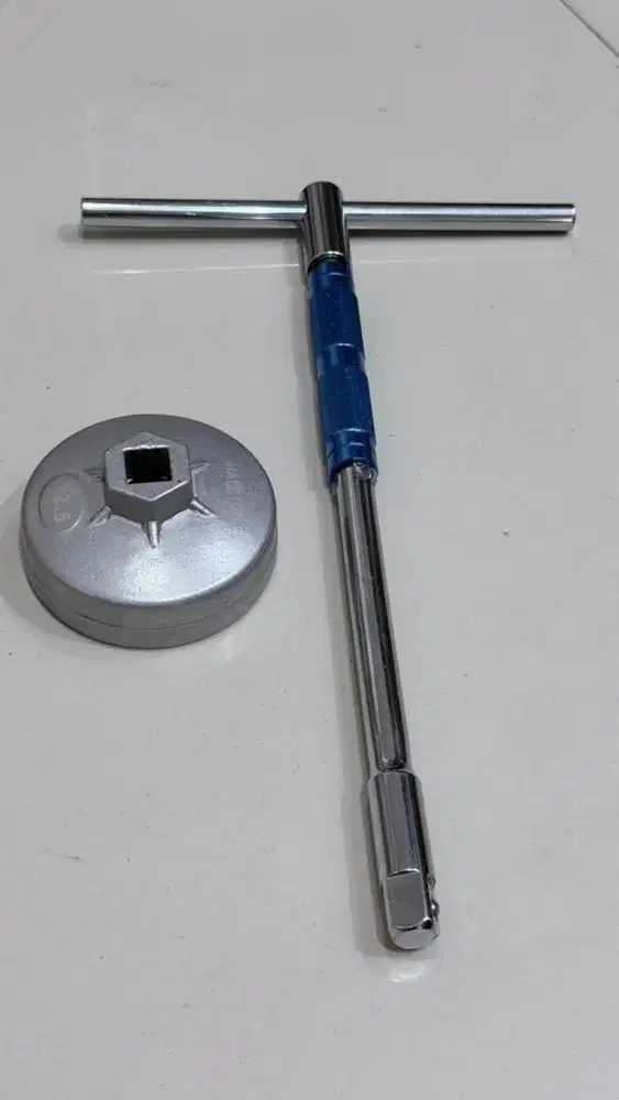 KUNCI FILTER OLI HASTON 72.5 mm + T-HANDLE EXTENSION