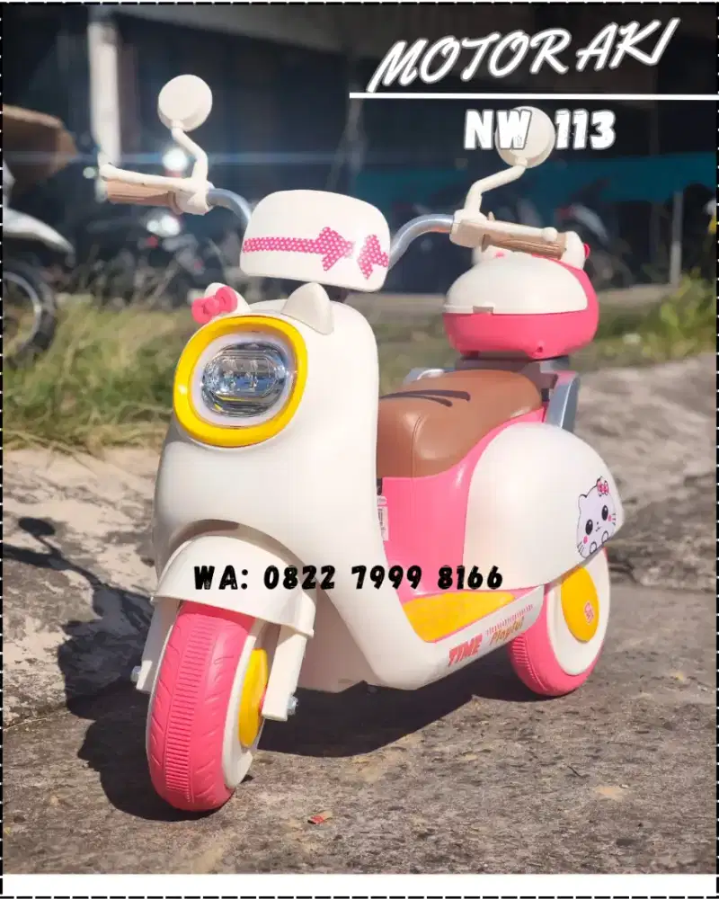 MOTOR AKI ANAK GEMOY DAN LUCU